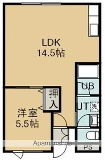 アーバンパレス214(アーバンパレスニイチヨン)【1階】の間取り